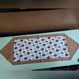 Gobble Wobble Turkey Fall Table Runner